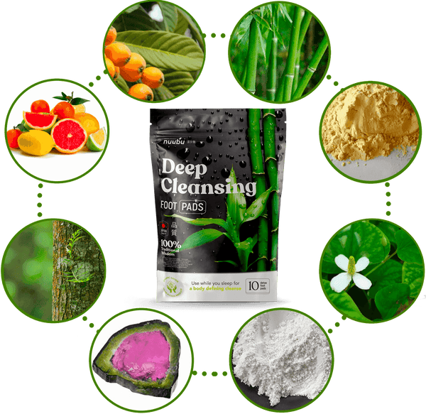 Set cu 20 Plasturi Terapeutici de Detoxifiere